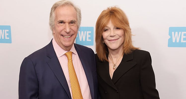 Henry Winkler with gracious, Wife Stacey Weitzman 