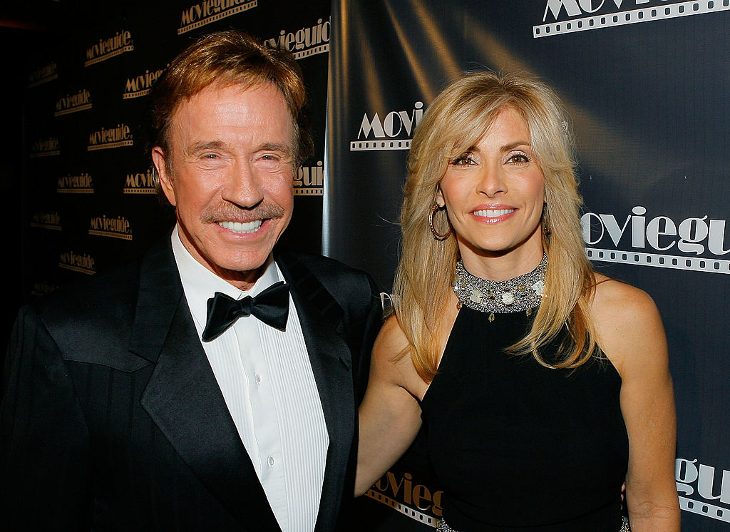 Chuck Norris and wife Gena O'Kelley