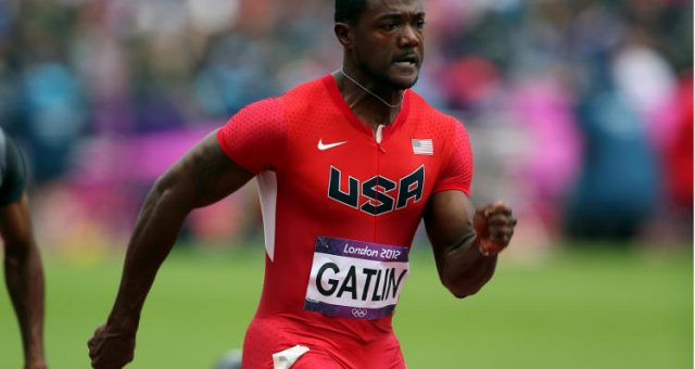 Why was justin gatlin suspended