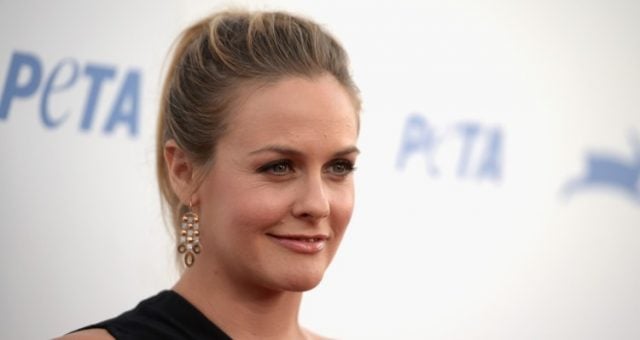 Alicia Silverstone Strips for Animals Rights