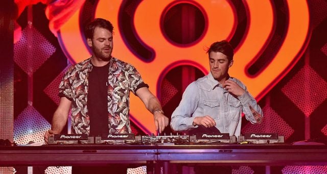 Chainsmokers Live in Action at the iHeartRadio