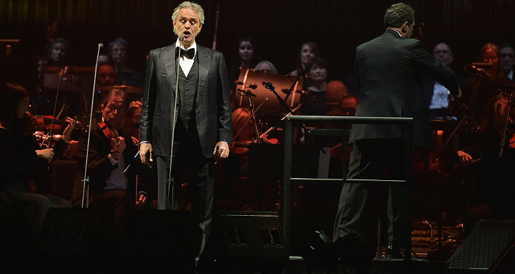 Is Andrea Bocelli Blind