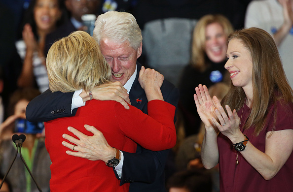 Hillary, Bill & Chelsea Clinton