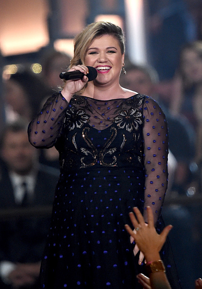Kelly Clarkson at the 50th Academy of Country Music Awards