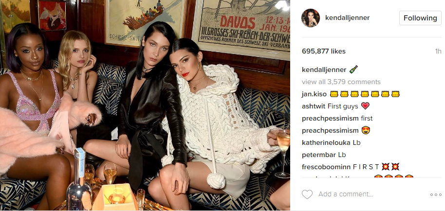 Instagram/Kendall Jenner
