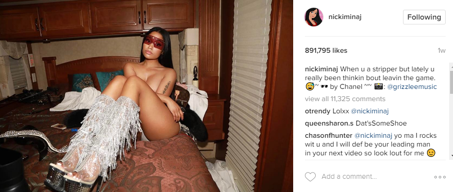 Instagram/Nicki Minaj 