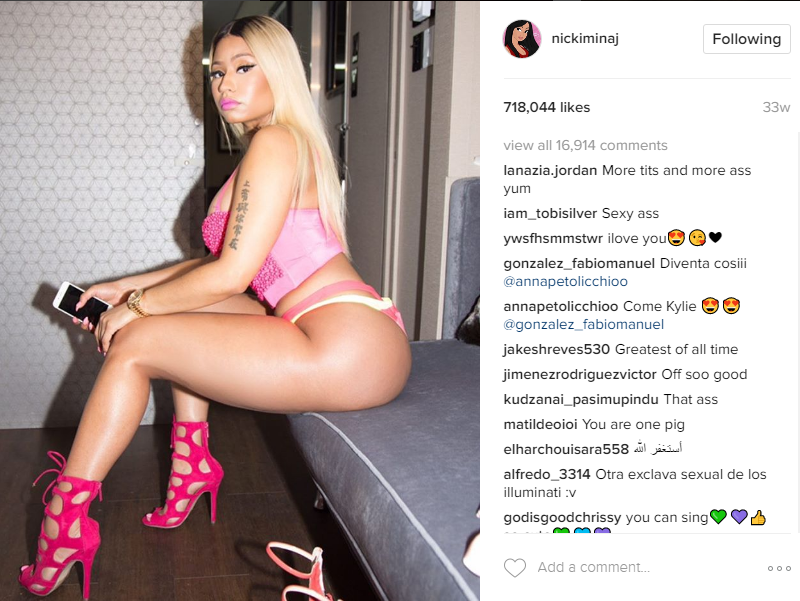 Instagram/Nicki Minaj 