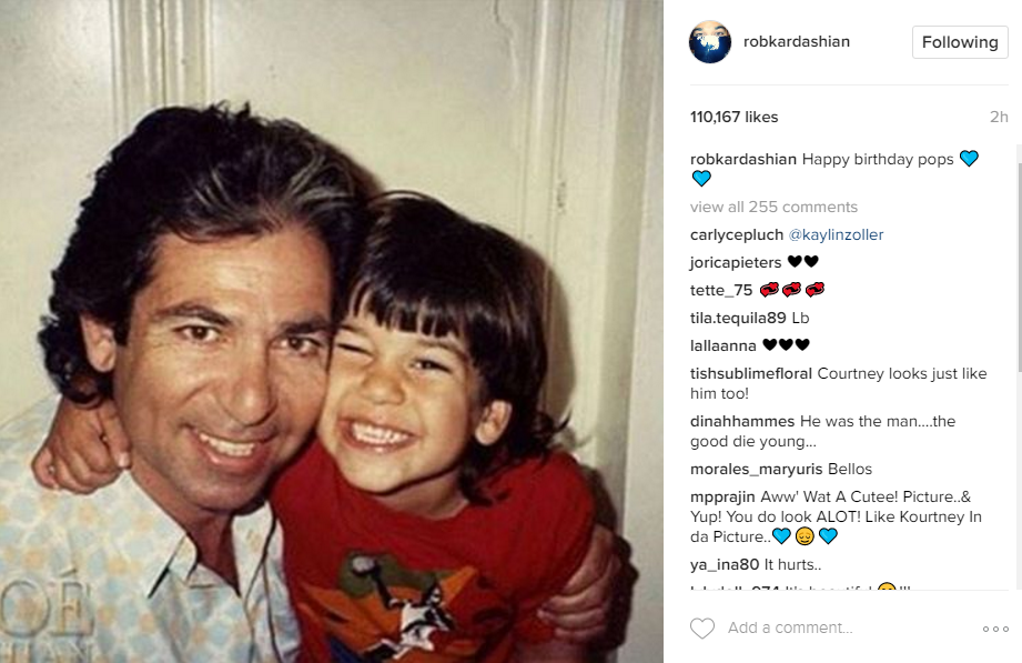 Instagram/Rob Kardashian