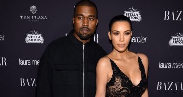 Kanye West & Kim Kardashian NYFW