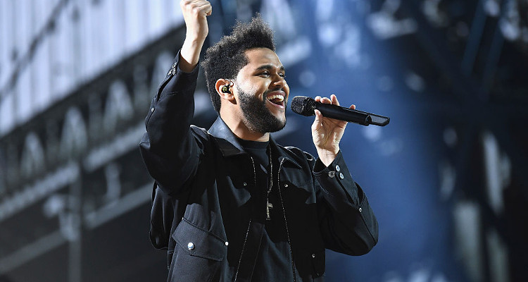 The Weeknd Celebrates His Space-Themed Grammy Performance