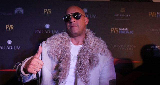 Vin Diesel is Out and About in China to Promote his Latest Movie