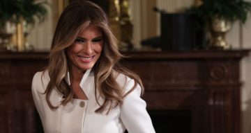 Watch Melania Flinches at Trump Touch in New Viral Video