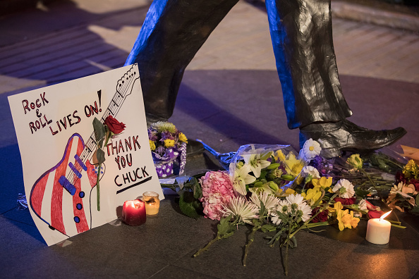 Chuck Berry Memorial in St. Louis 