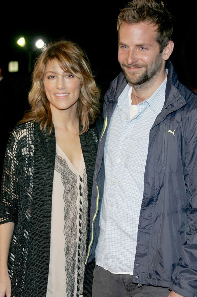 Jennifer Esposito and Bradley Cooper