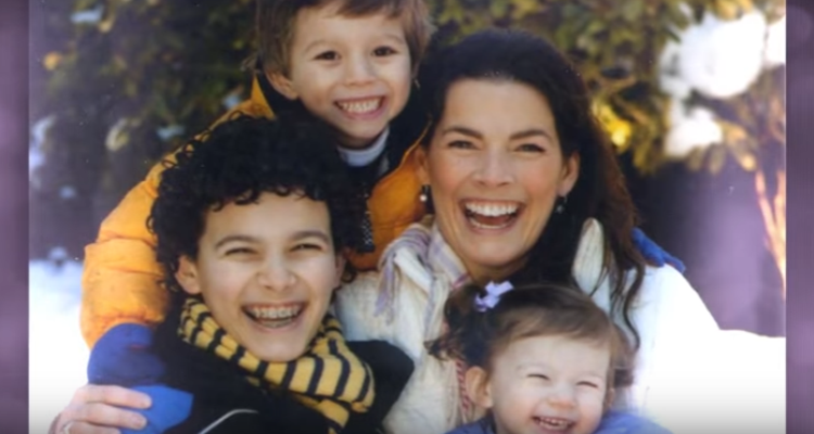 Nancy Kerrigan & Her Three Kids