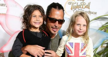 Chris Cornell and his children