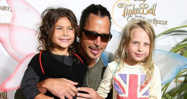 Chris Cornell and his children