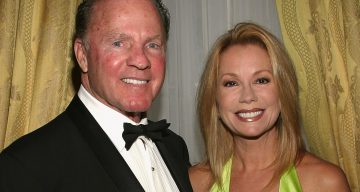 Frank Gifford with Kathie Lee Gifford
