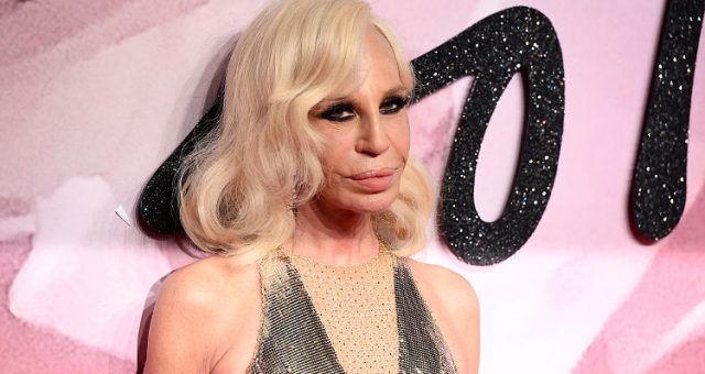 Donatella Versace Before & After
