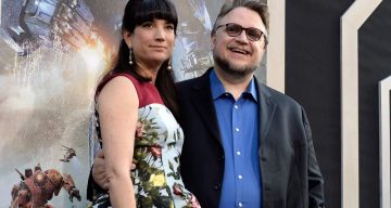 Lorenza Newton and Guillermo Del Toro