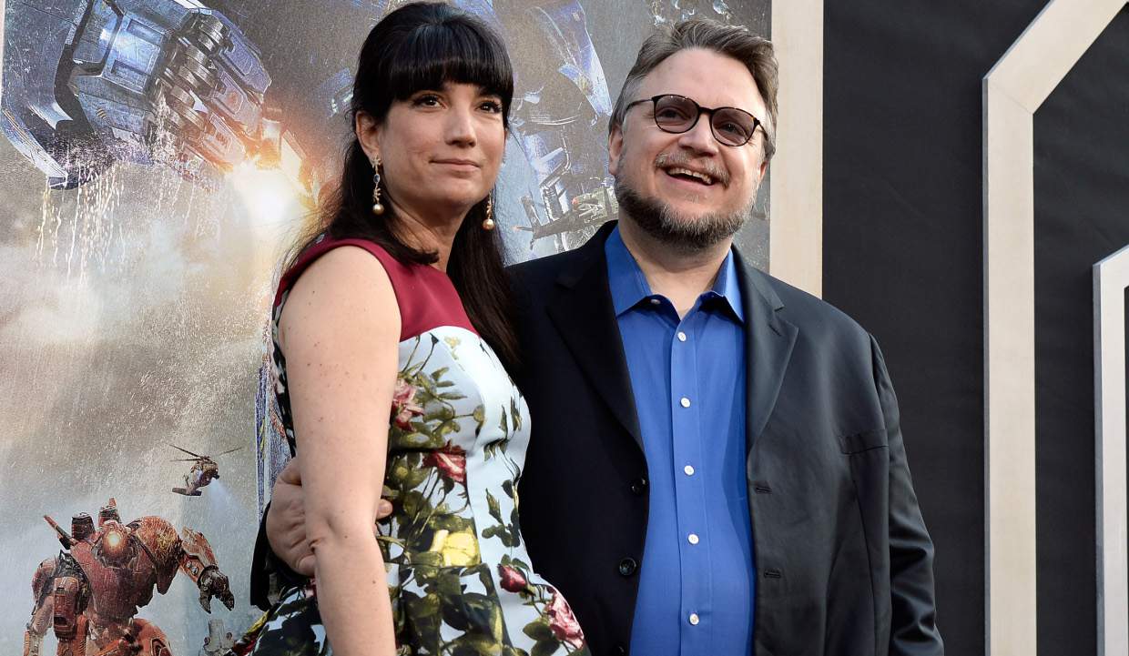 Lorenza Newton and Guillermo Del Toro