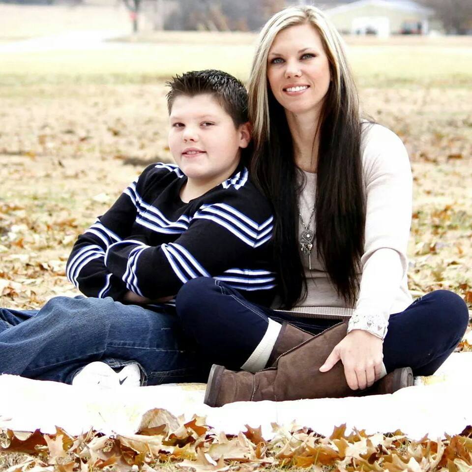 Kayla Morton With Her Son