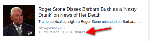 Roger Stone's Post Goes Viral