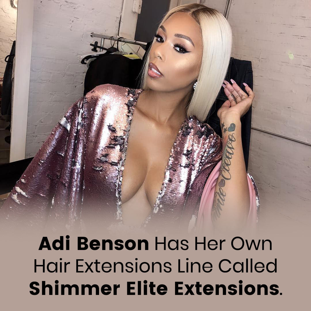 Adi Benson's Hair Extensions Line