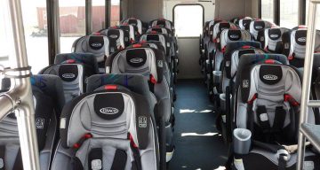 Prison bus for babies ath the KCRC