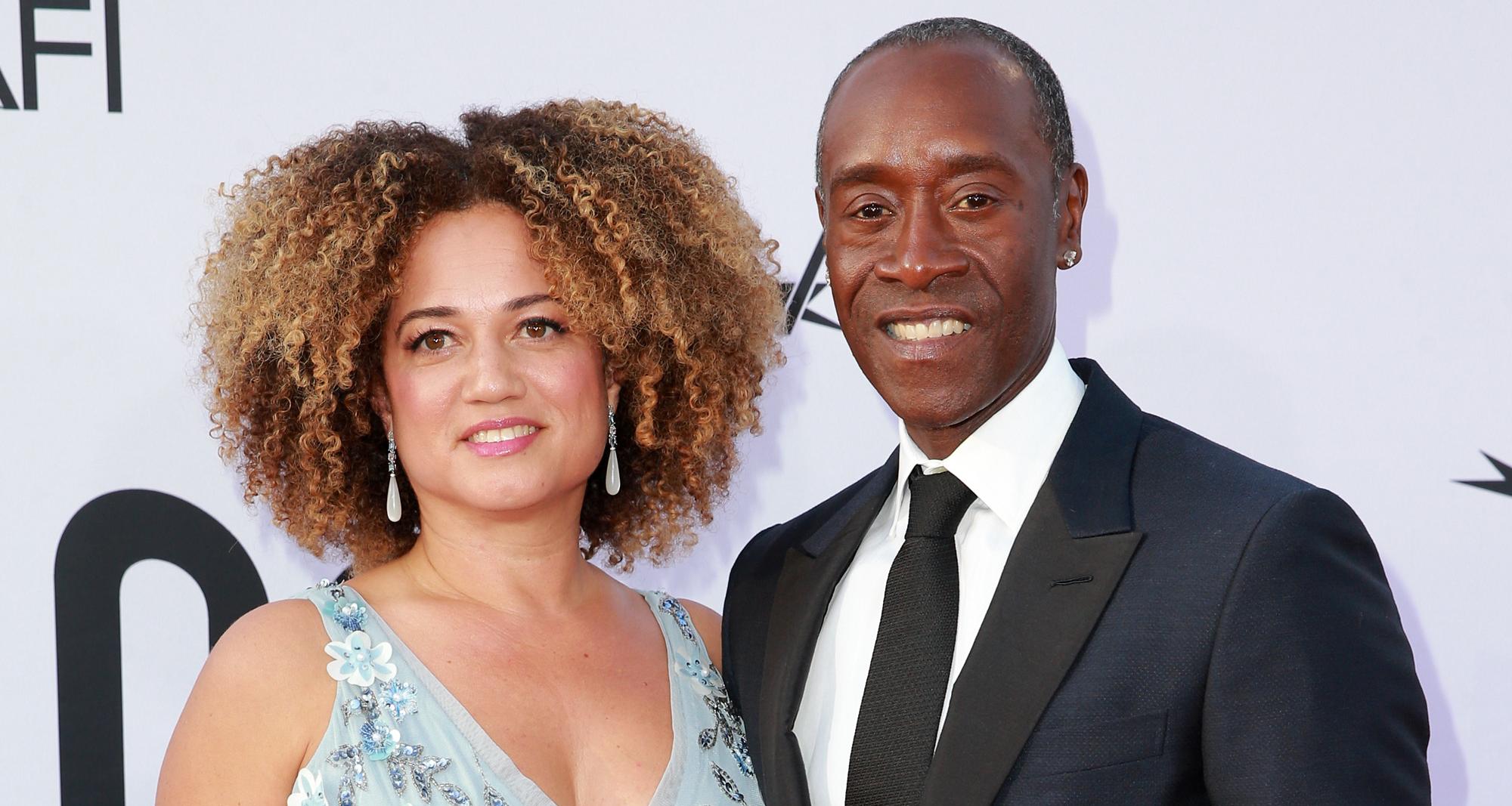 Bridgid Coulter With Don Cheadle