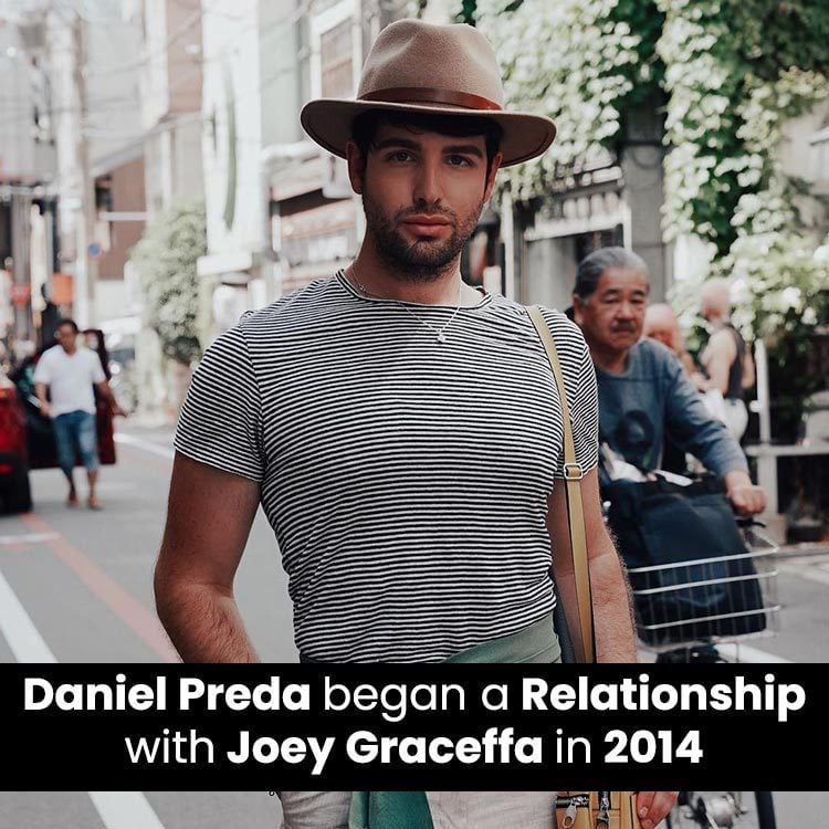 Daniel Preda began a relationship with Joey Graceffa in 2014