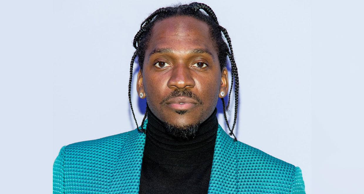 Pusha T at the Men's Runway Show at Park Avenue Armory