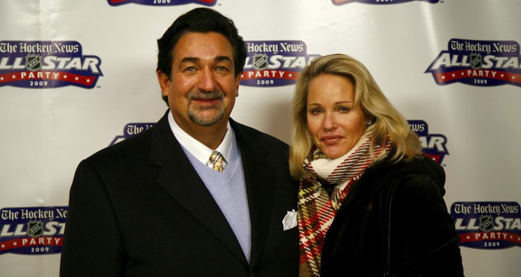 Ted Leonsis With His Wife Lynn Leonsis