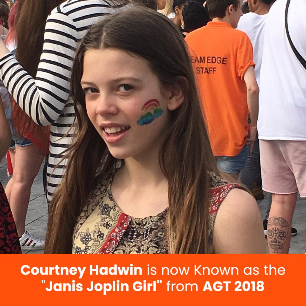 Courtney Hadwin is now Known as the “Janis Joplin Girl” from AGT 2018