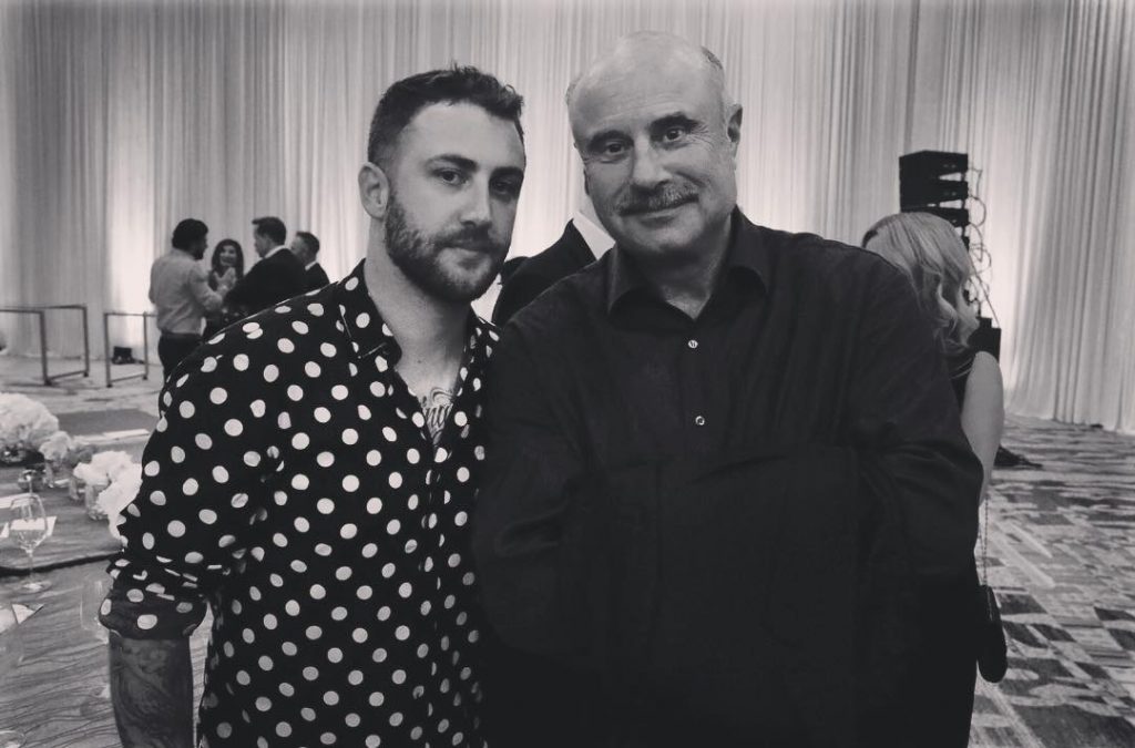 Dr. Phil with his son, Jordan