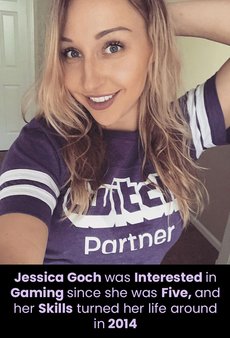 Jessica Goch was interested in gaming since she was five