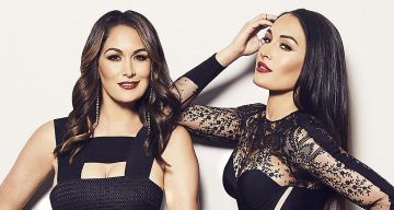 Pro-wrestling twins, Nikki and Brie Bella