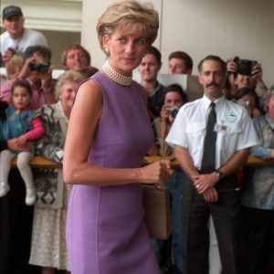 Princess Diana in Purple