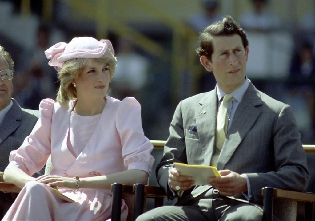 Princess Diana with Prince Charles