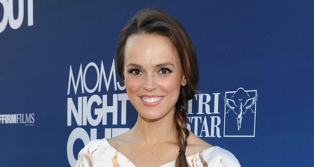 Actress Erin Cahill arrives at the premiere of TriStar Picture's 'Mom's Night Out' at TCL Chinese Theatre IMAX