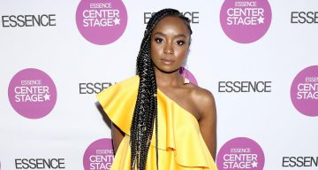 KiKi Layne attends 'If Beale Street Could Talk' Movie Cast and Filmmakers at Essence Festival 2018