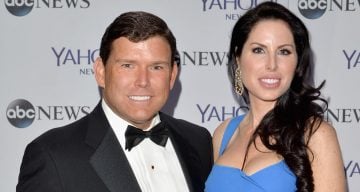 Bret Baier with his wife Amy Baier