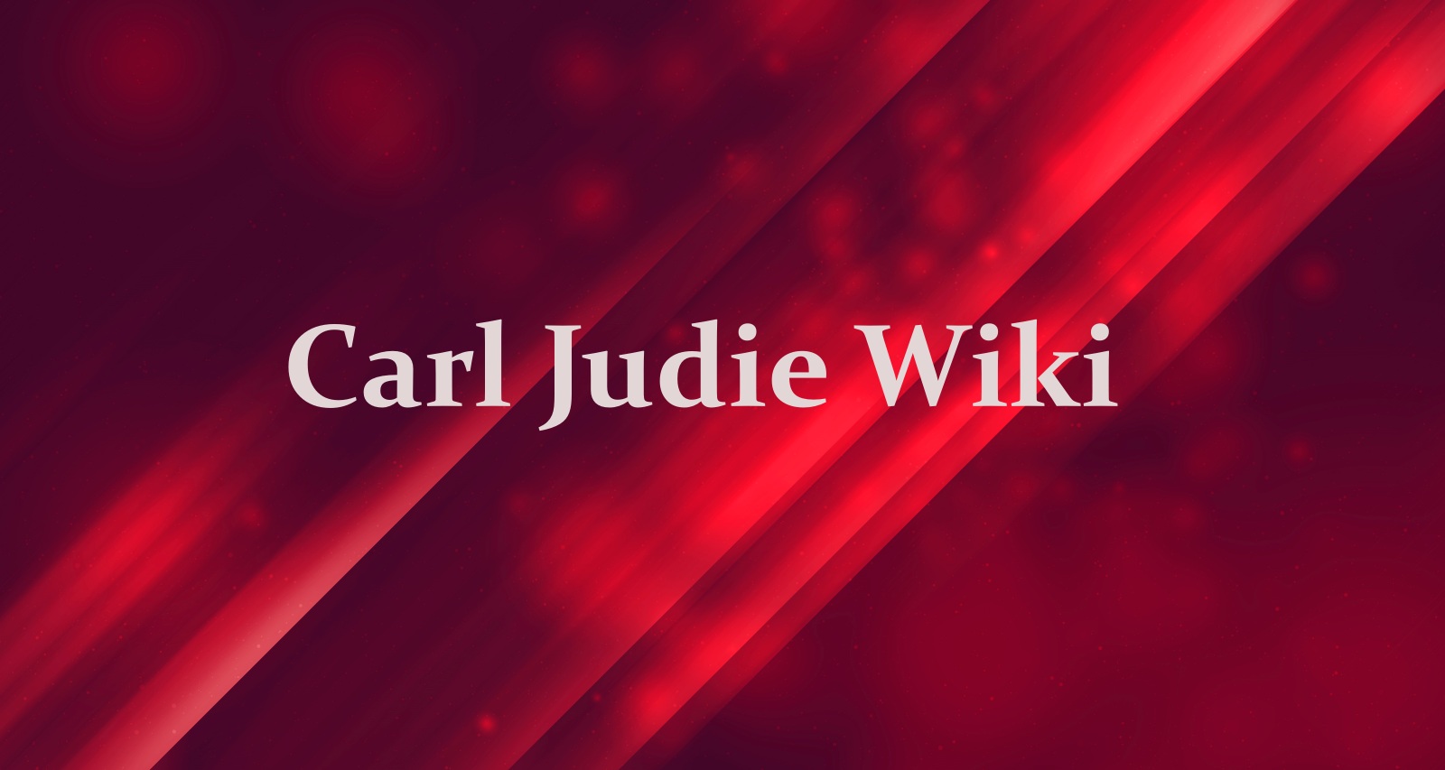 Carl Judie Wiki
