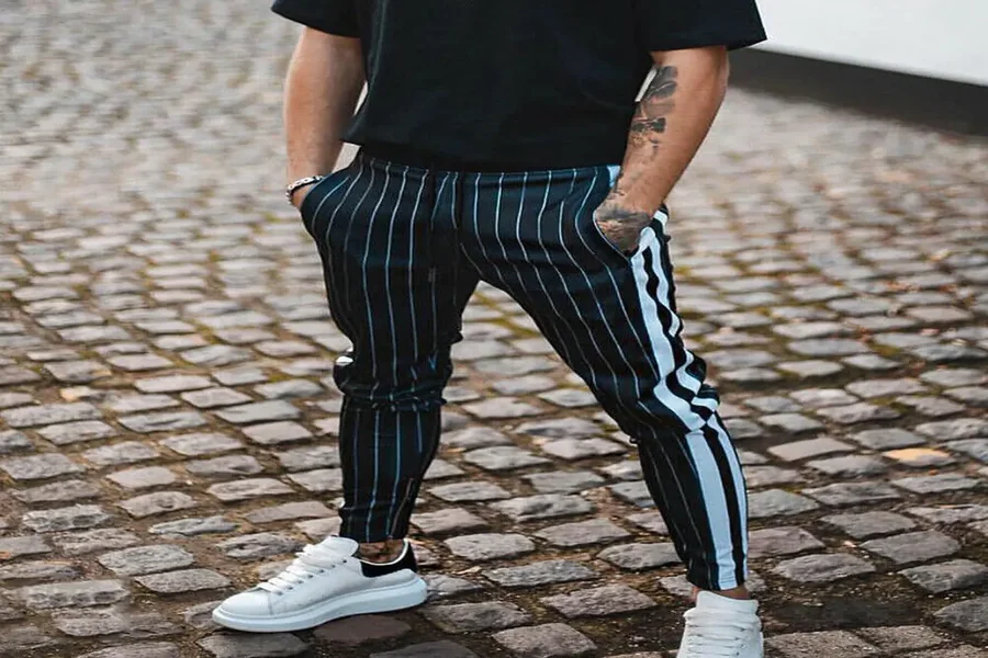 Side Stripe Pants A Trendy and Comfortable
