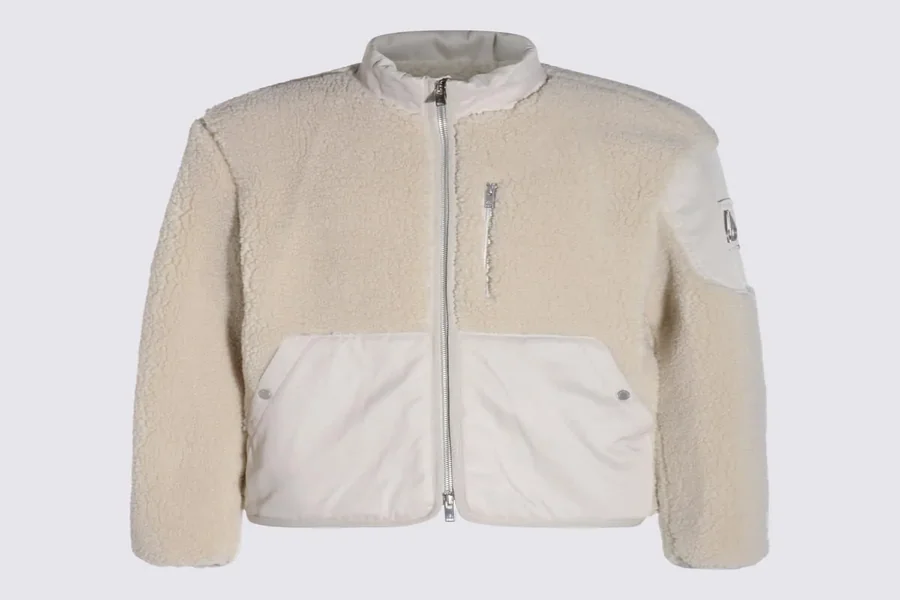 Moose Knuckles Coat White Fur