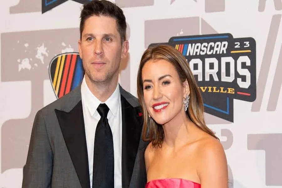 Denny Hamlin wife Jordan Fish and their family life together